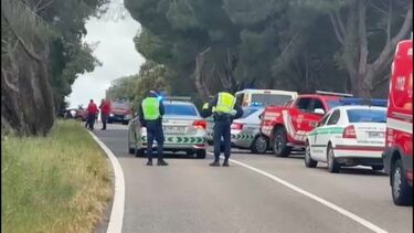 Homem ferido em despiste de carro seguido de incêndio