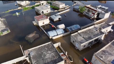 Aldeias na Síria completamente alagadas após subida de barragem  
