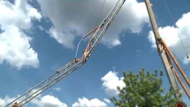 Queda de grua provoca um morto e um ferido grave em Coimbra