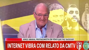 Jorge Amaral: "Era um vídeo de música, mas eu fiquei atrapalhado"