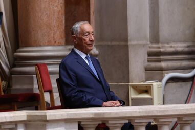 Marcelo Rebelo de Sousa na sessão solene dos 50 anos da Constituição da República