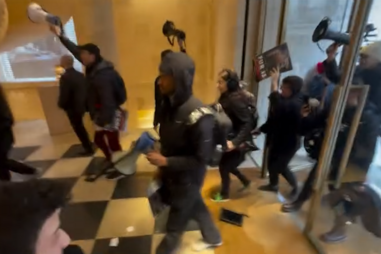 Ativistas invadem loja da Louis Vuitton em Londres em protesto contra o uso de peles no mundo da moda  