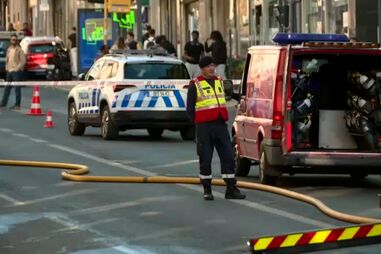 Incêndio deflagra em prédio na zona de Arroios em Lisboa