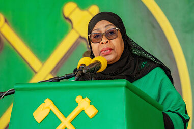 Samia Suluhu Hassan, presidente da Tanzânia