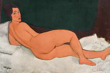 Nude lying (Nu couché), 1917