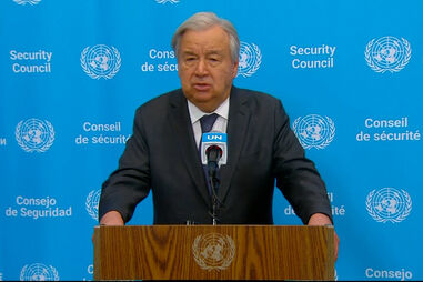 “A ausência de lei gera o caos”: António Guterres apela ao respeito do direito internacional no conflito no Médio Oriente