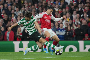 Sporting defrontou o Arsenal em Londres