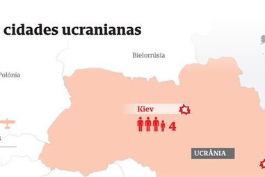 Ofensiva russa mata 16 na Ucrânia