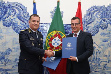 Coronel João Fonseca e autarca Nuno Piteira Lopes