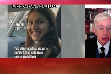 “Um desaparecimento não é necessariamente resultado de um crime”: Rui Pereira sobre menina de 13 anos desaparecida