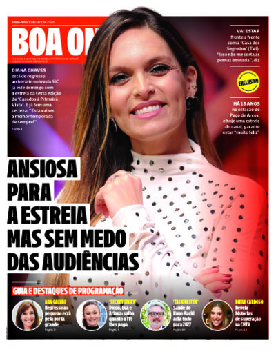 Capa do jornal