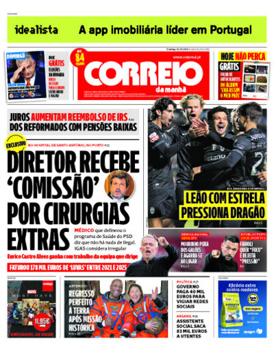 Capa do jornal