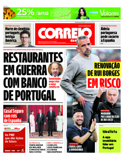 Capa do jornal