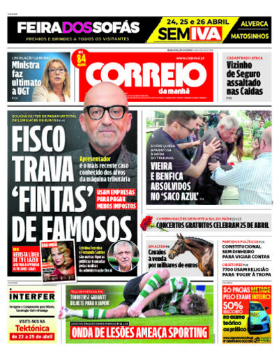 Capa do jornal