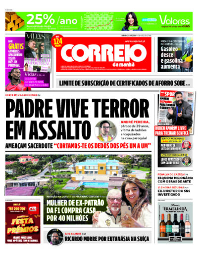 Capa do jornal