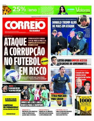 Capa do jornal