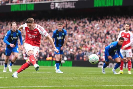 Gyokeres marcou de penálti