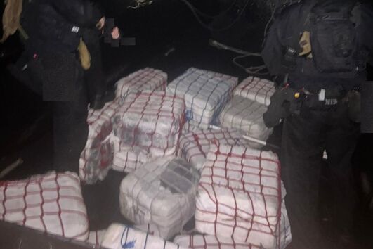 Foi apreendida cerca de uma tonelada de cocaína na operação 'Choco'