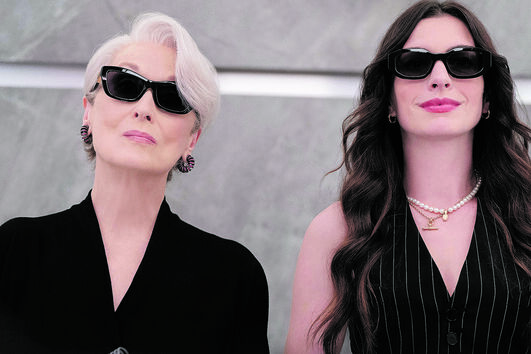 Meryl Streep e Anne Hathaway voltam a cruzar-se, duas décadas depois do primeiro 'O Diabo Veste Prada'