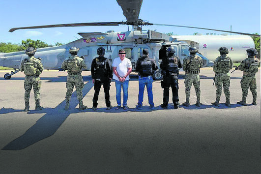 'El Jardinero' foi encontrado pelos militares escondido numa vala