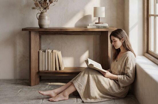 Decoração de casa com peças que contam histórias e refletem memórias.
