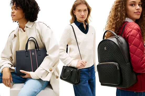 Tommy Hilfiger propõe malas práticas e elegantes na Semana de Marcas Premium da Amazon
