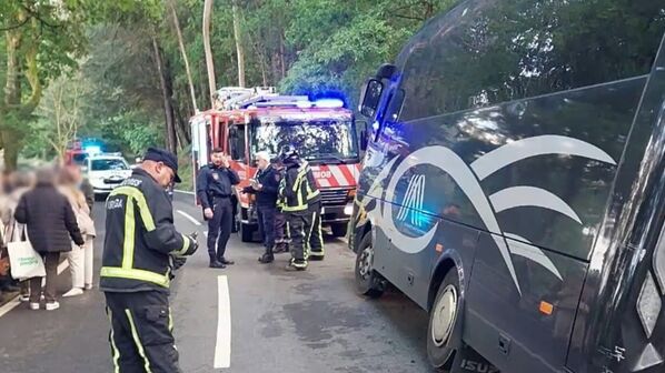 Um autocarro com vinte idosos despistou-se na região de Bom Jesus em Braga