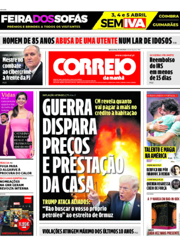 Capa do jornal