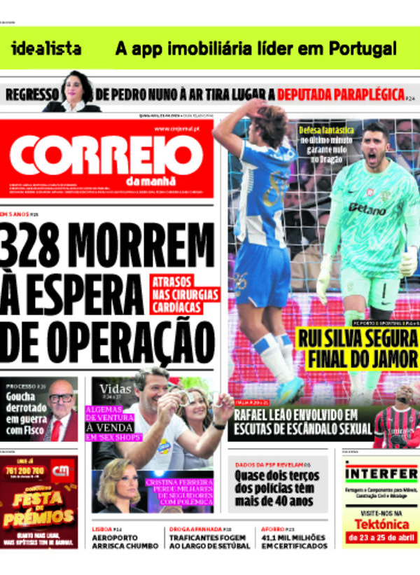 Capa do jornal