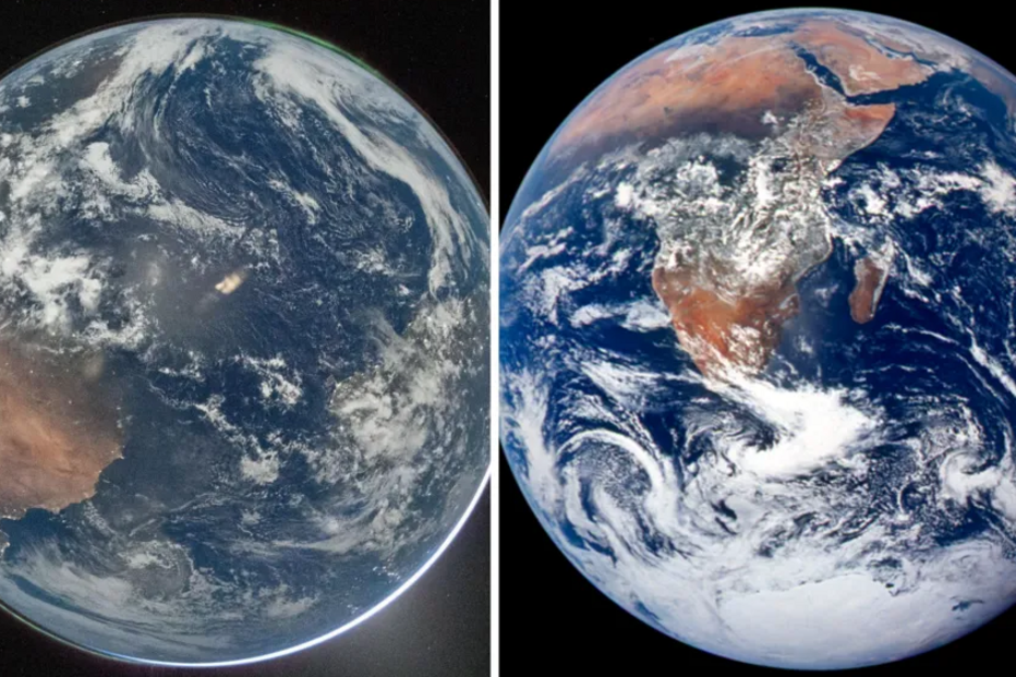 Tripulação da missão Artemis II capta primeira imagens da Terra vista do espaço