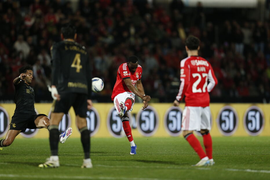 Intervalo no Casa Pia - Benfica, jogo da 28.ª jornada da Liga Portugal Betclic