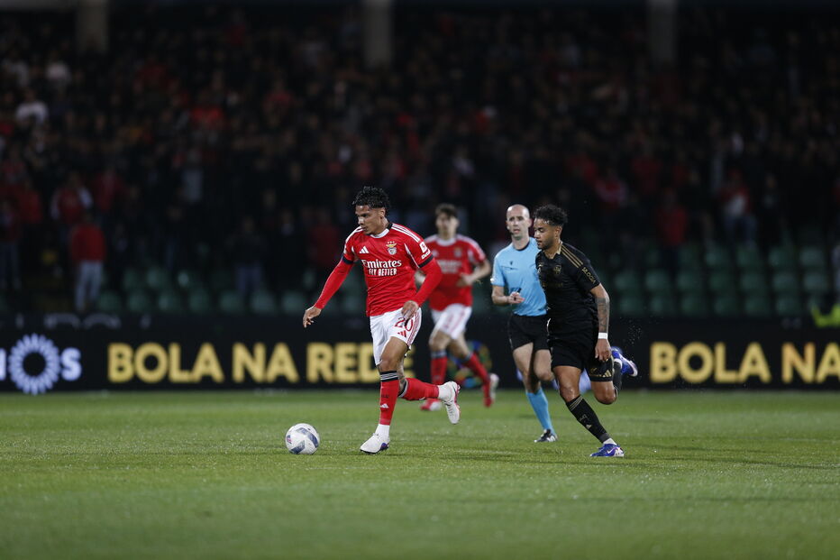 Intervalo no Casa Pia - Benfica, jogo da 28.ª jornada da Liga Portugal Betclic