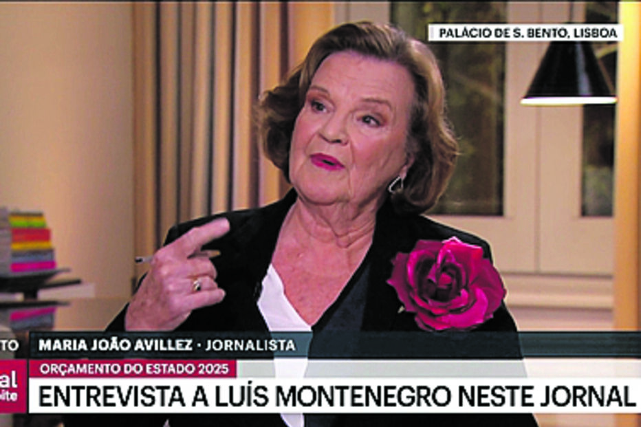Maria João Avillez entrevistou na SIC Luís Montenegro