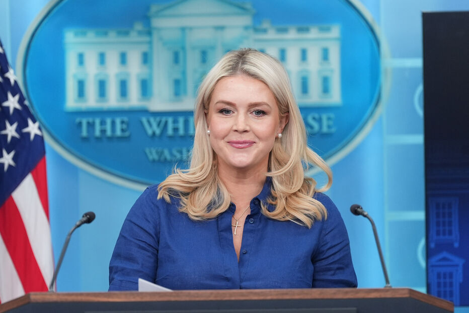 Karoline Leavitt, porta-voz da Casa Branca
