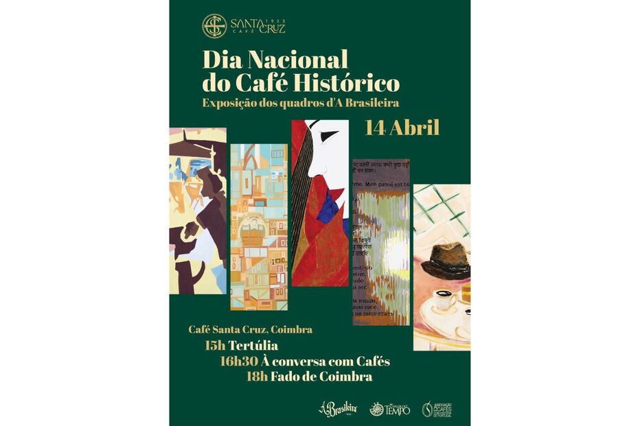 Café Santa Cruz celebra Dia Nacional do Café Histórico, com quadros d'A Brasileira