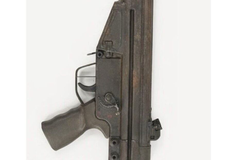 Imagem de espingarda da Polícia de Segurança Pública