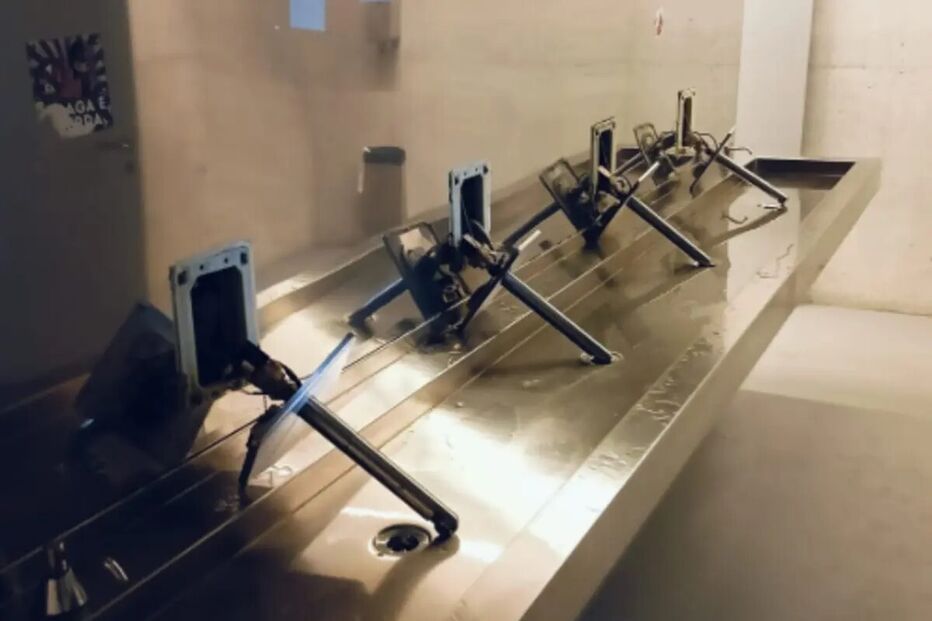 Adeptos do Betis danificam torneiras em Braga, após distúrbios