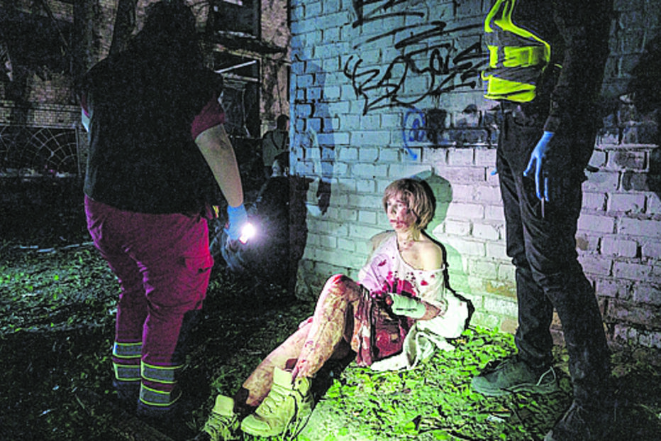 ‘Russian Attack on Kyiv’, Evgeniy Maloletka 