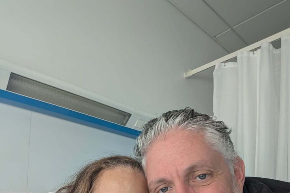 Tim Vieira e a mulher Lídia Vieira