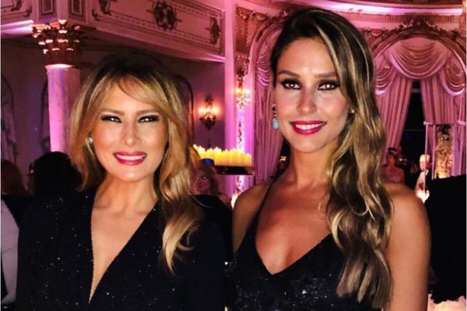 Amanda Ungaro e Melania Trump