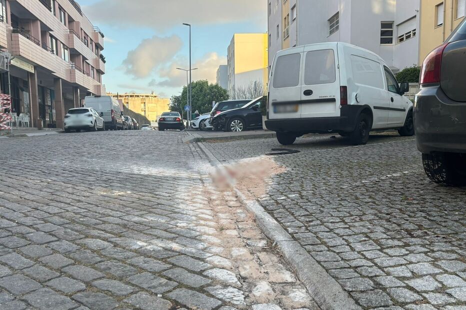 O local do atropelamento