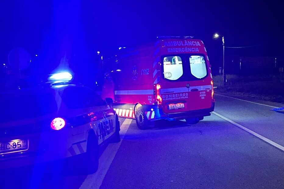 Acidente no IC2 em Albergaria-a-Velha