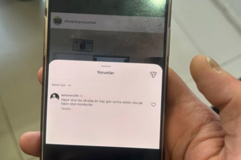 Estudante que invadiu escola a tiro na Turquia fez uma ameaça de ataque nas redes sociais dias antes