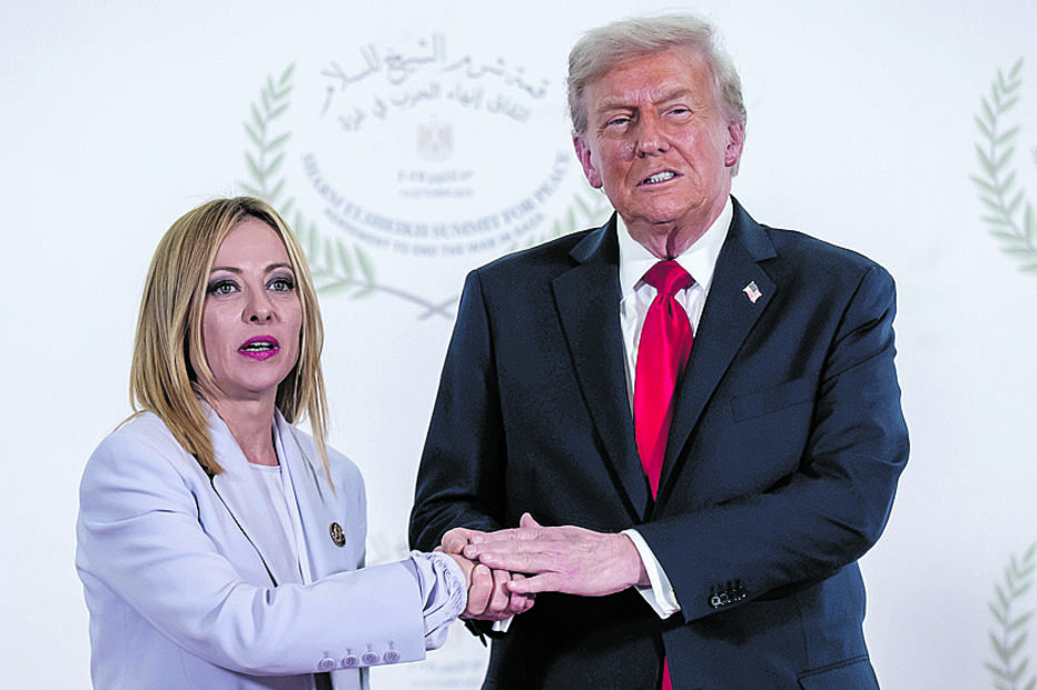 Donald Trump e Giorgia Meloni