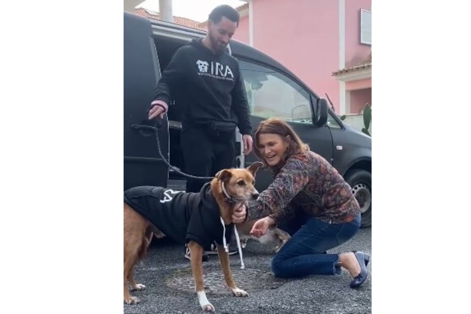 Rita Salema com o Baguette