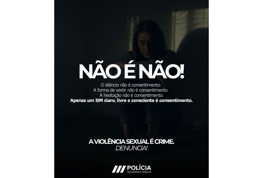 Violência sexual é crime. Denuncie! O silêncio não é consentimento