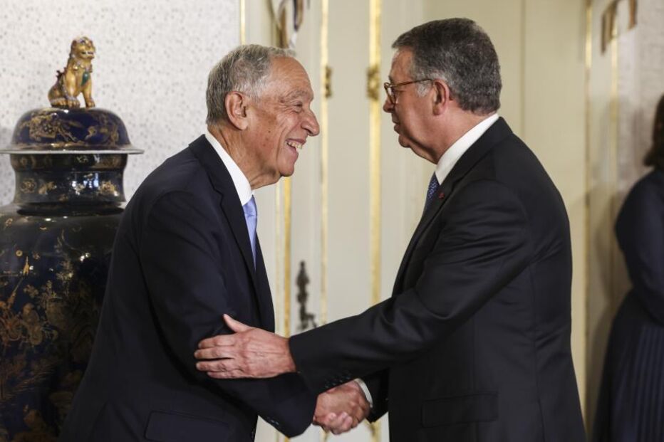 Marcelo Rebelo de Sousa recebe novos conselheiros no Palácio de Belém