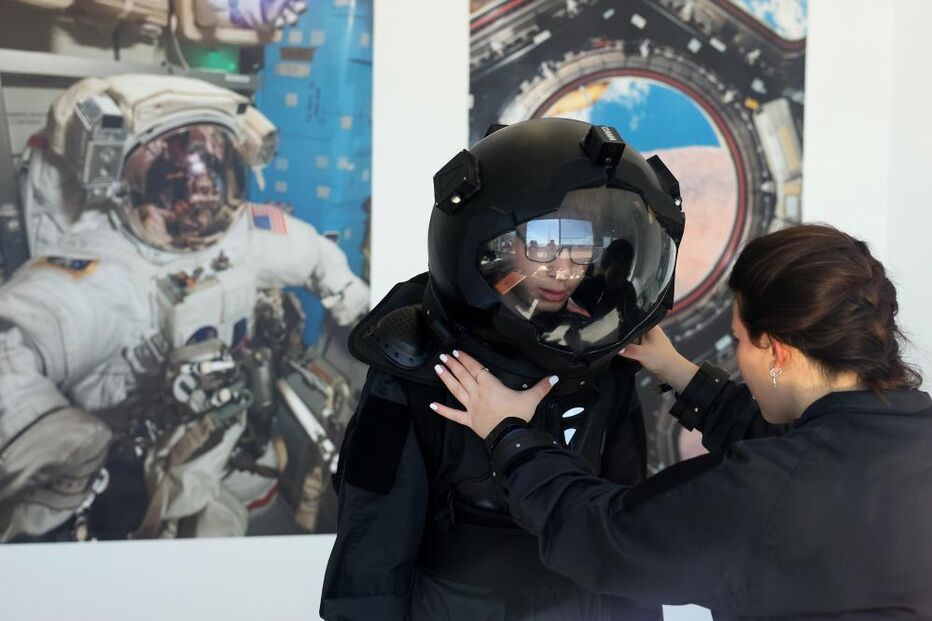 Jovens 'astronautas' exploram área junto ao Alqueva como se fosse Marte