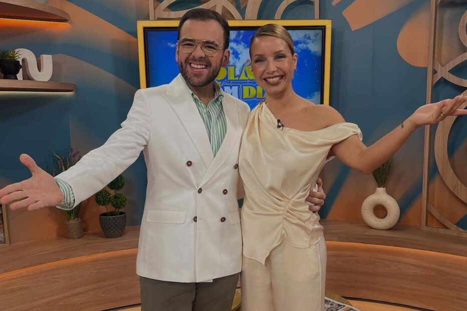 Luciana Abreu e Rúben Pacheco Correia apresentam 'Olá, Bom Dia!' na CMTV