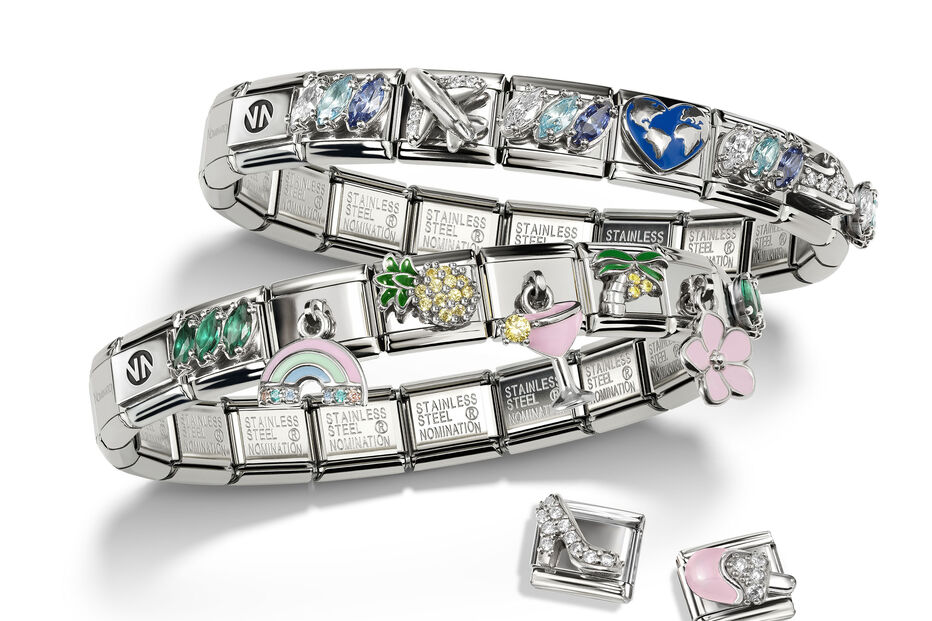 Pulseiras Composable da Nomination com design renovado em aço inoxidável